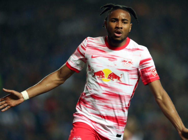 Nkunku, vicino il suo passaggio al Chelsea. Al Lipsia 60 milioni di euro.