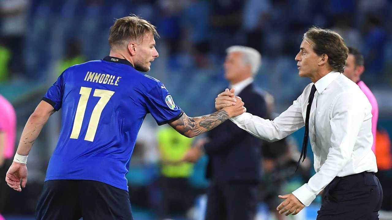 Nazionale, all-in su Immobile | Mancini coccola il bomber