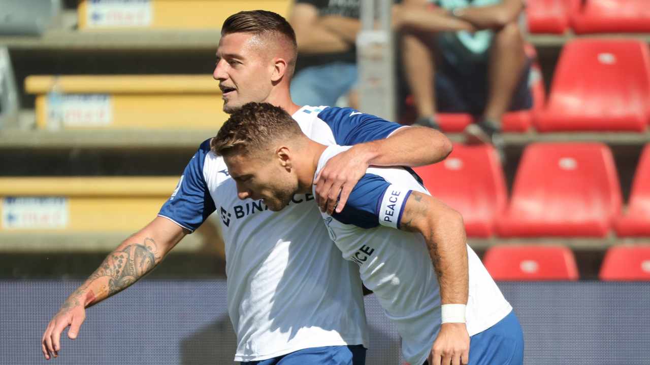 Lazio, Immobile-Milinkovic Savic: la fabbrica dei sogni. Numeri da coppia d'oro