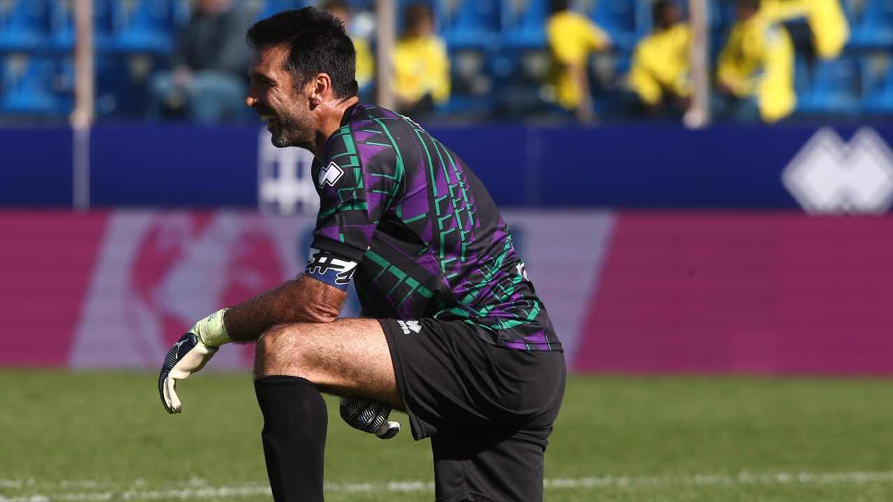 Buffon lesione coscia sinistra