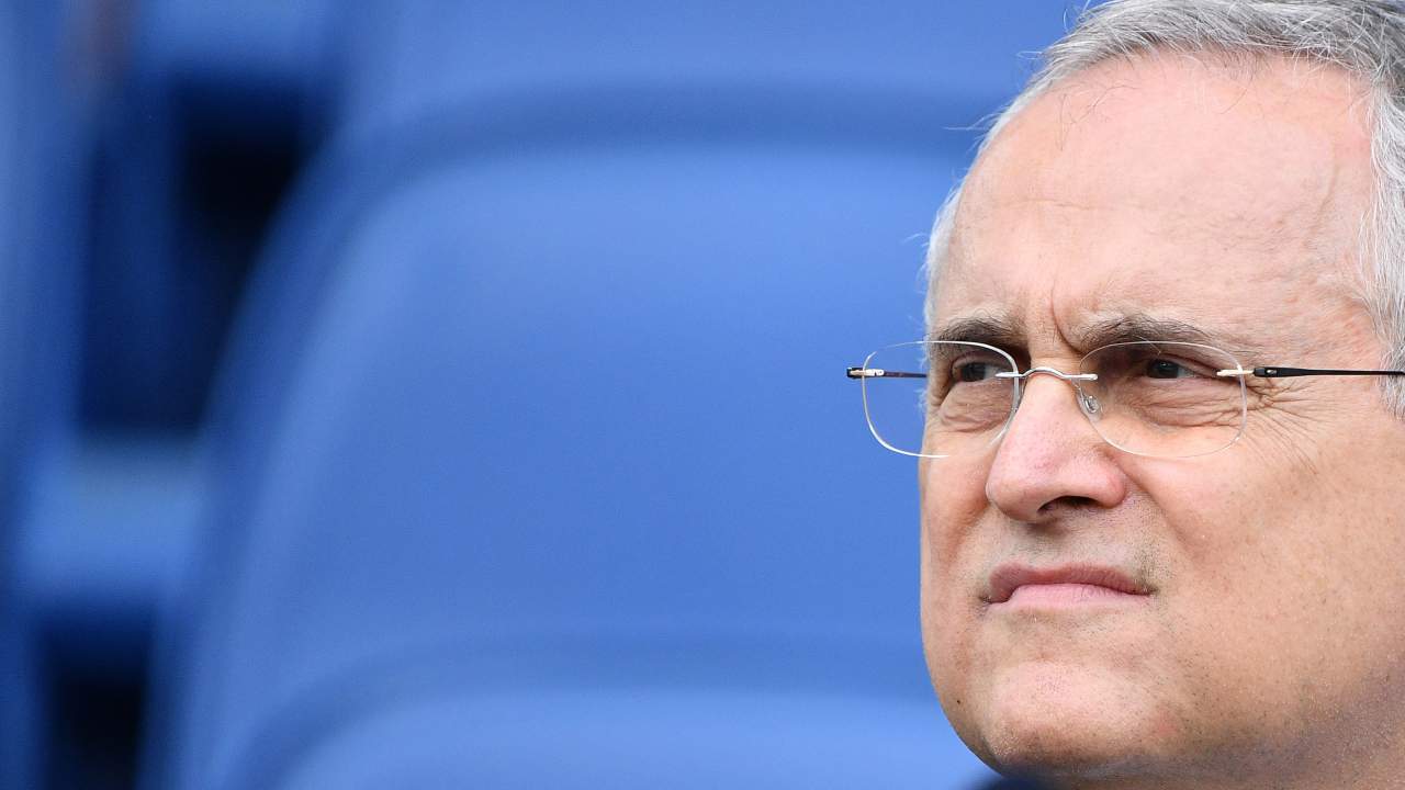 Claudio Lotito contro l'operato degli arbitri