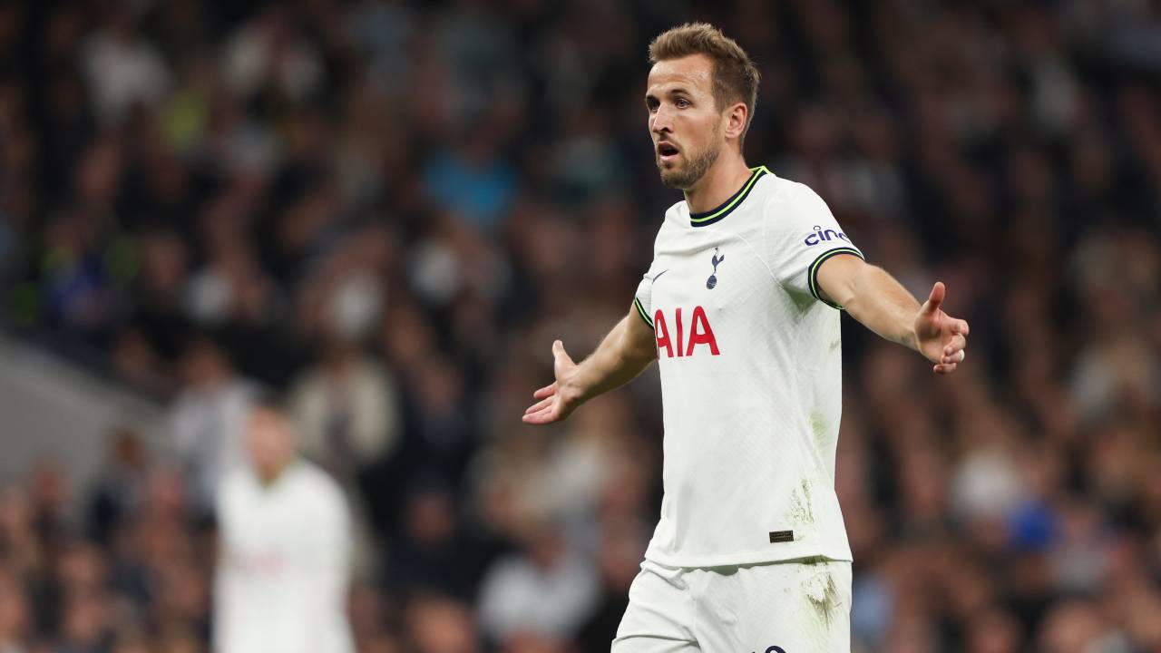 Harry Kane pronto a lasciare il Tottenham.