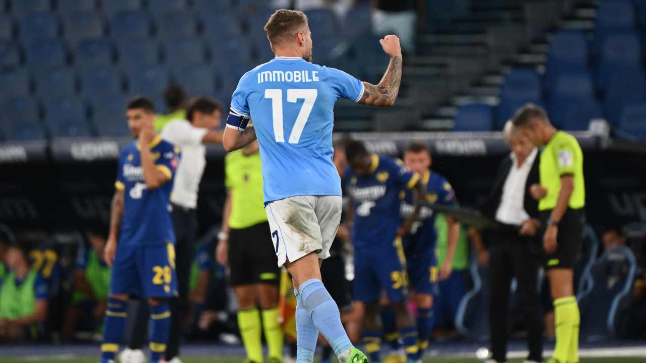 Immobile, con la Fiorentina gara numero 300 in Serie A.