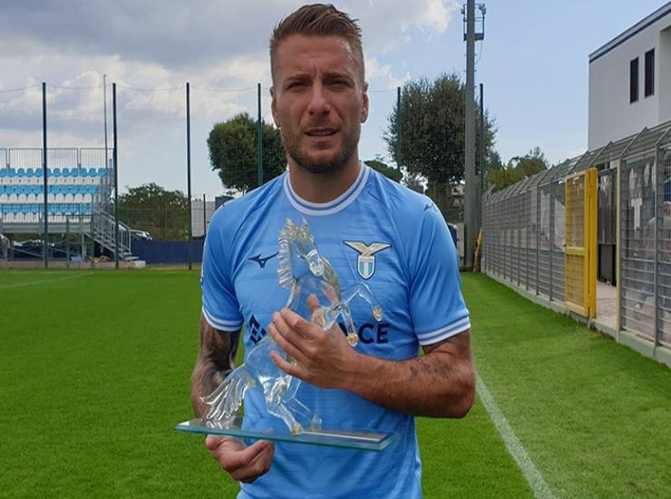 Formello: prove tattiche in vista dello Sturm Graz | Immobile riceve il premio Beppe Viola