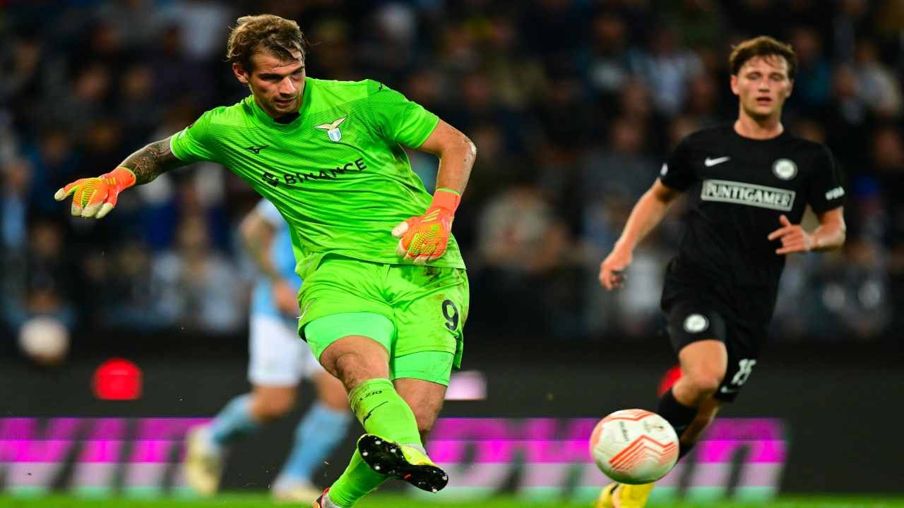 Lazio-Sturm Graz, Provedel non ci sta: "Sono due punti persi"