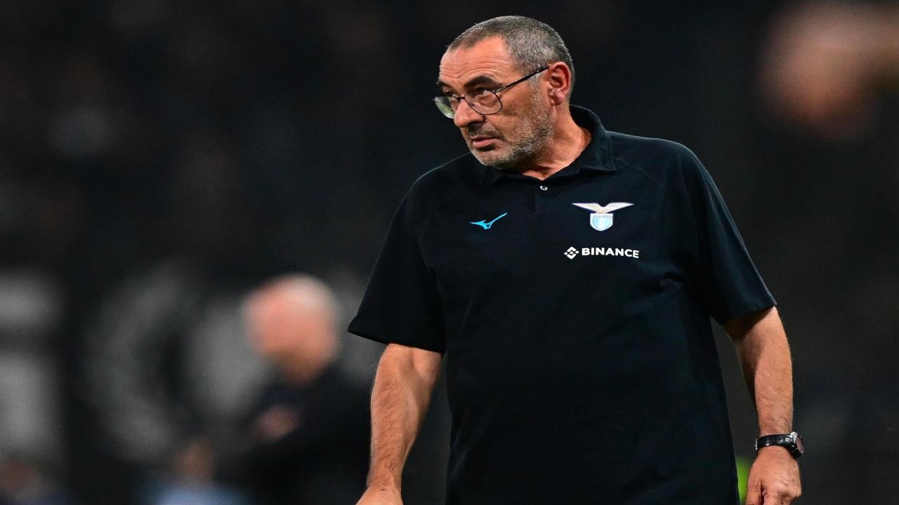 Lazio-Sturm Graz, Sarri senza filtro | "La parola turnover mi stasera ca..o"