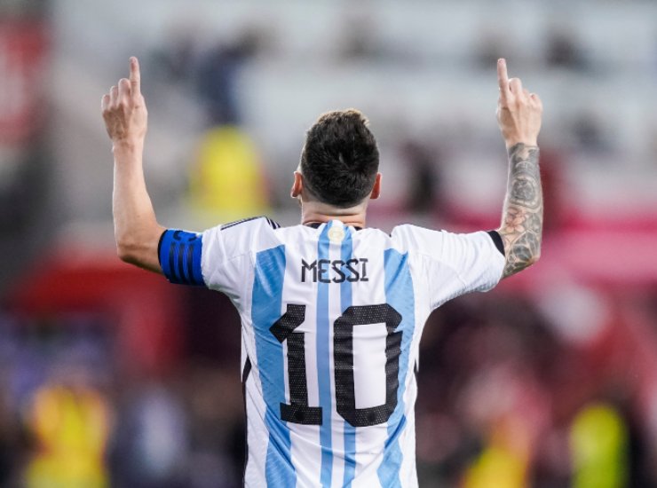 Messi dice addio all'Argentina dopo Qatar 2022.