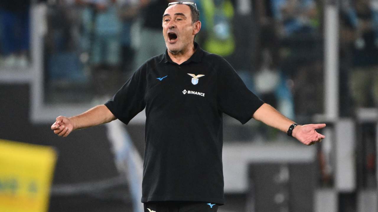 Sturm Graz-Lazio, conferenza stampa Sarri.