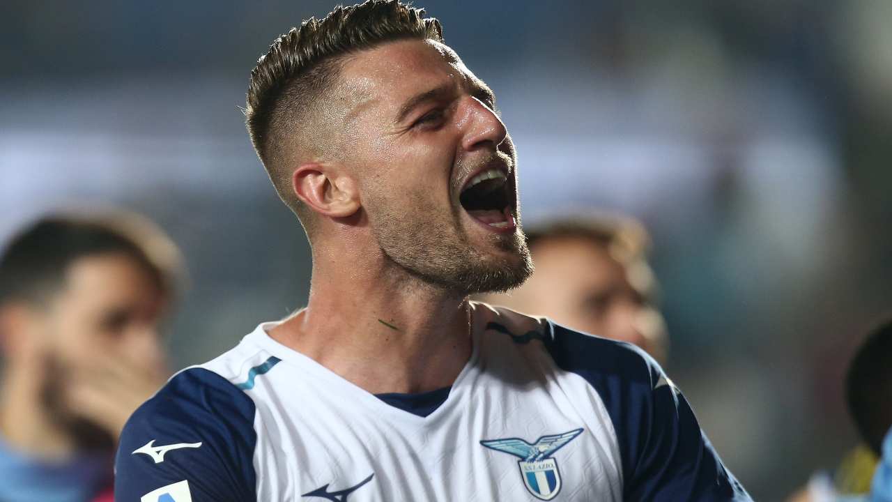 Milinkovic elogia la Lazio di Sarri e punta in alto