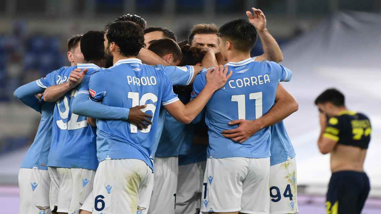 Gioia per un gol di Muriqi in maglia Lazio