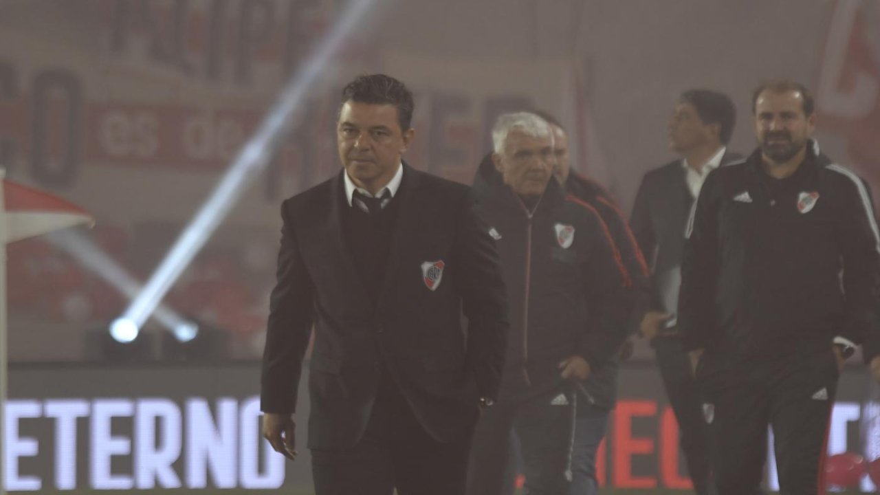 Marcelo Gallardo l'allenatore del River Plate