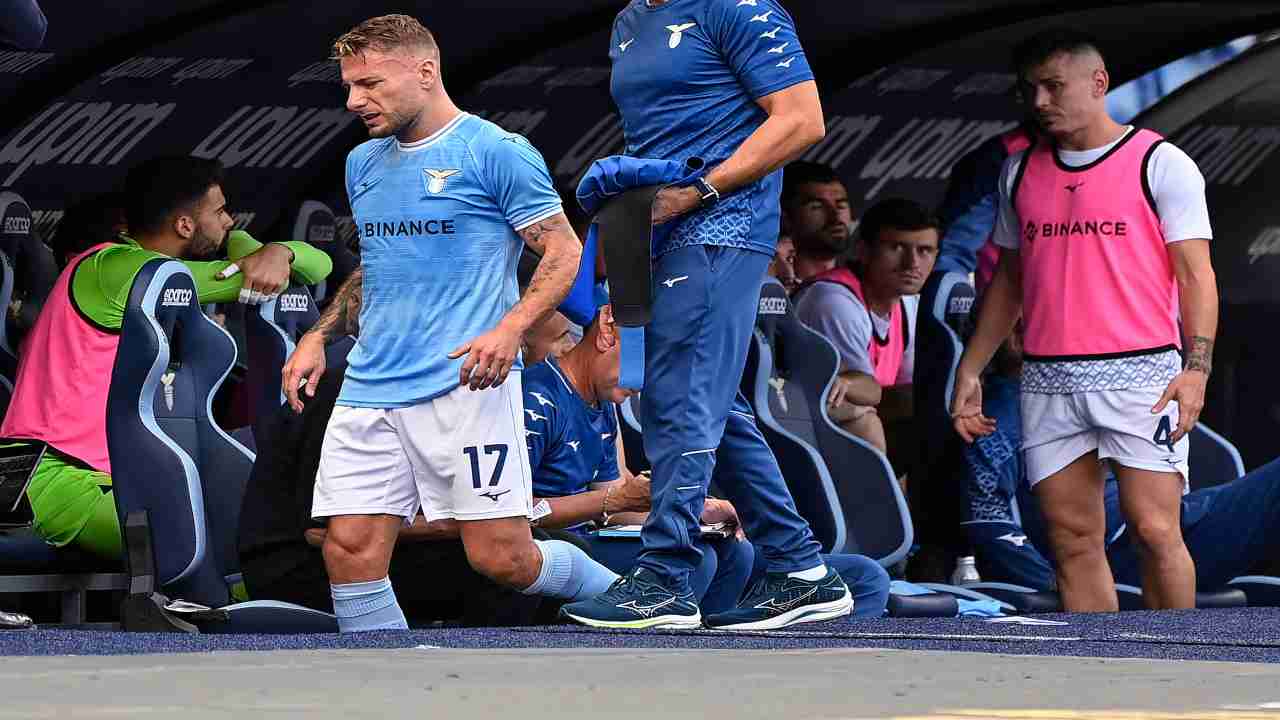 Immobile infortunio udinese