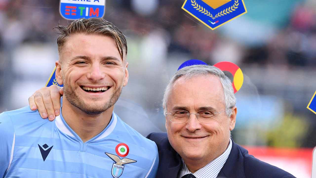 Lazio, la macchina da record di Sarri | E Lotito non nasconde le sue ambizioni...