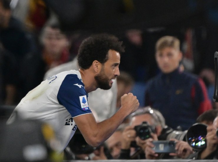 Roma-Lazio, Felipe Anderson. 