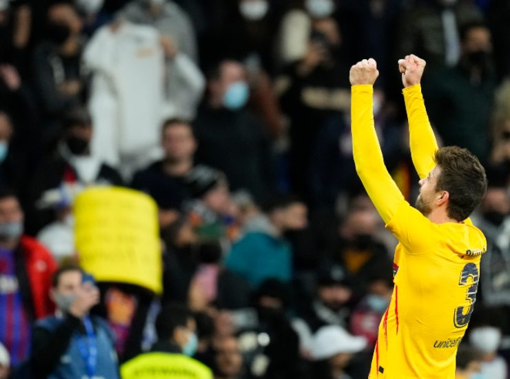 Piqué saluta il Barcellona e dice addio al calcio.