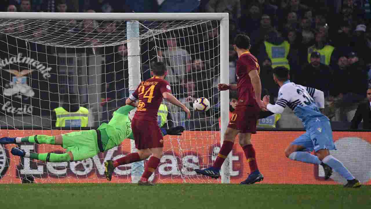 Danilo Cataldi si prepara per Roma-Lazio