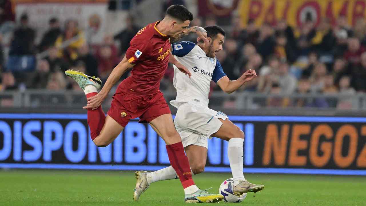 Roma-Lazio vissuto sui social