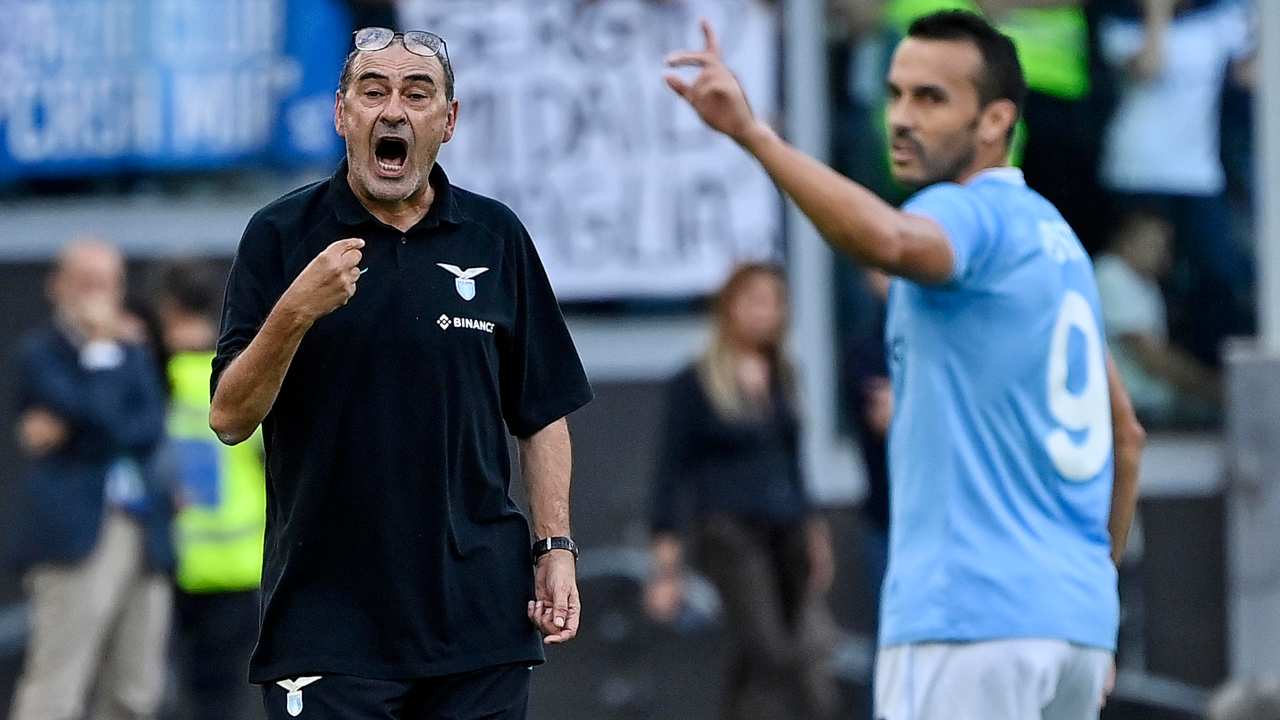 I laziali più volte mandati in campo da Sarri