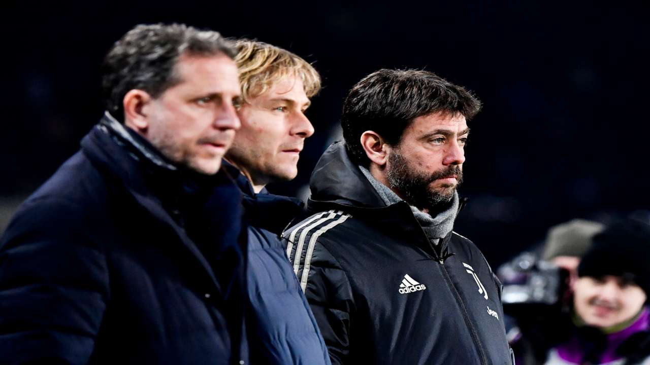 Agnelli, Paratici e Nedved, tutti indagati dalla Procura di Torino.