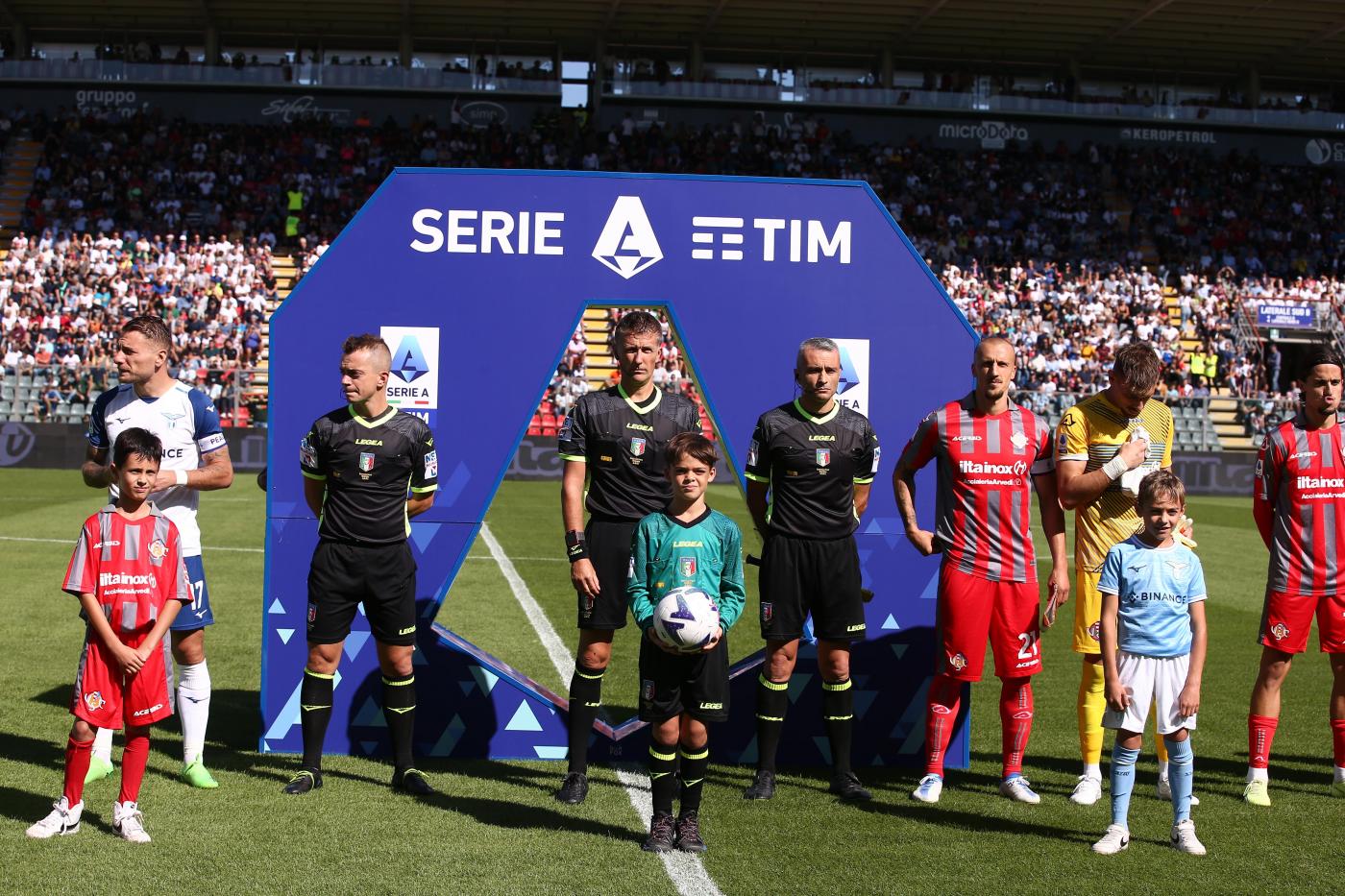 La terna arbitrale di Cremonese-Lazio