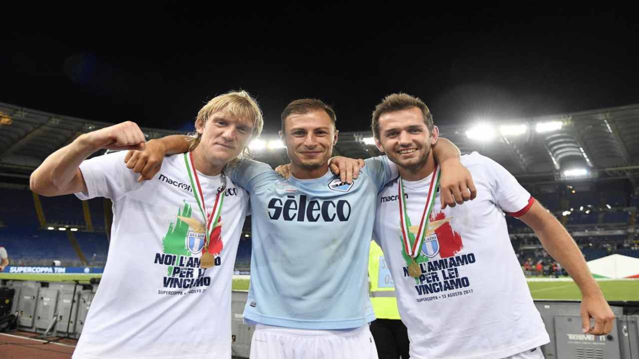 Festa laziale per la Supercoppa vinta nel 2'17.