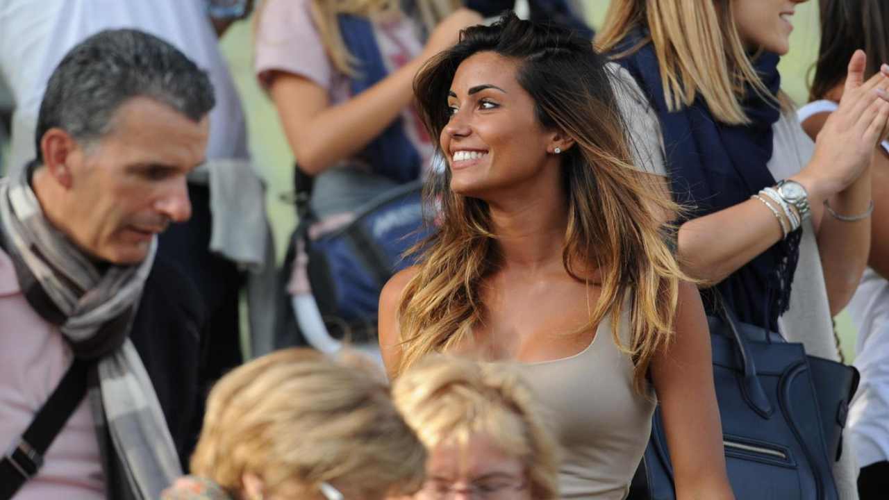 Federica Nargi allo stadio