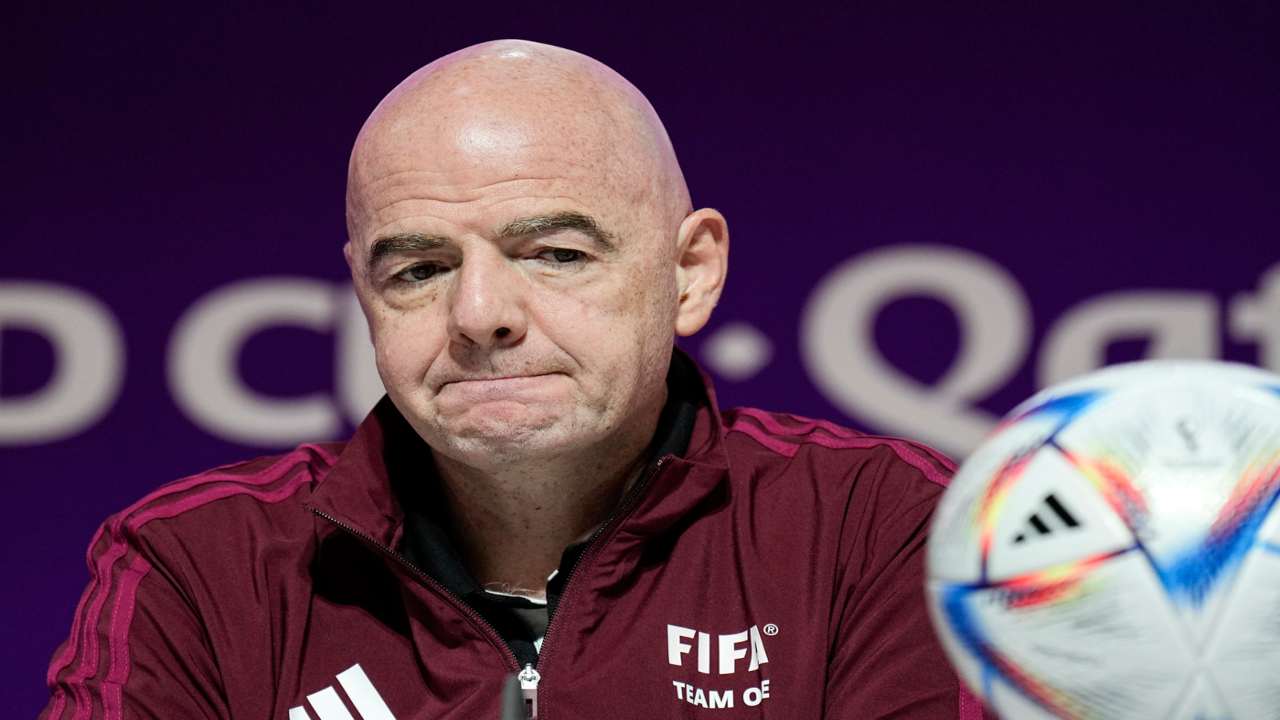 Infantino ha difeso la scelta del Qatar come sede Mondiale.