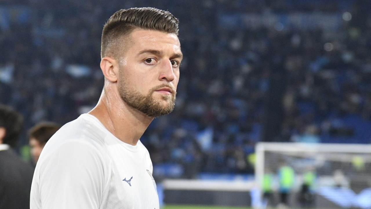 Sergej Milinkovic-Savic a fine partita