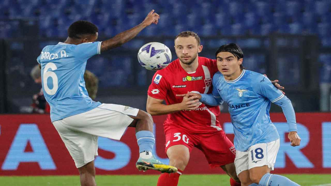 Romero e Marcos Antonio impegnati in Lazio-Monza.