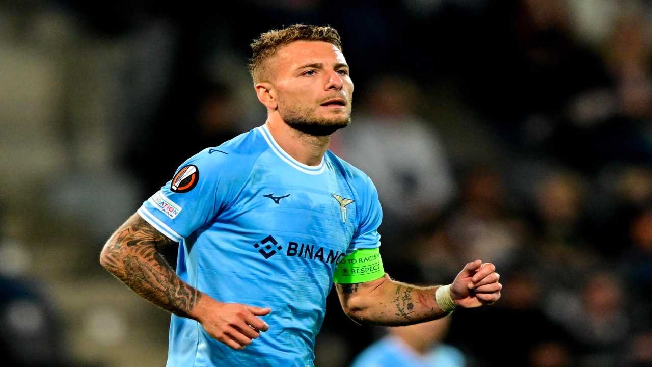 Immobile: fino al 7° turno con Nzola era l'unica punta e non essere mai sostituita.