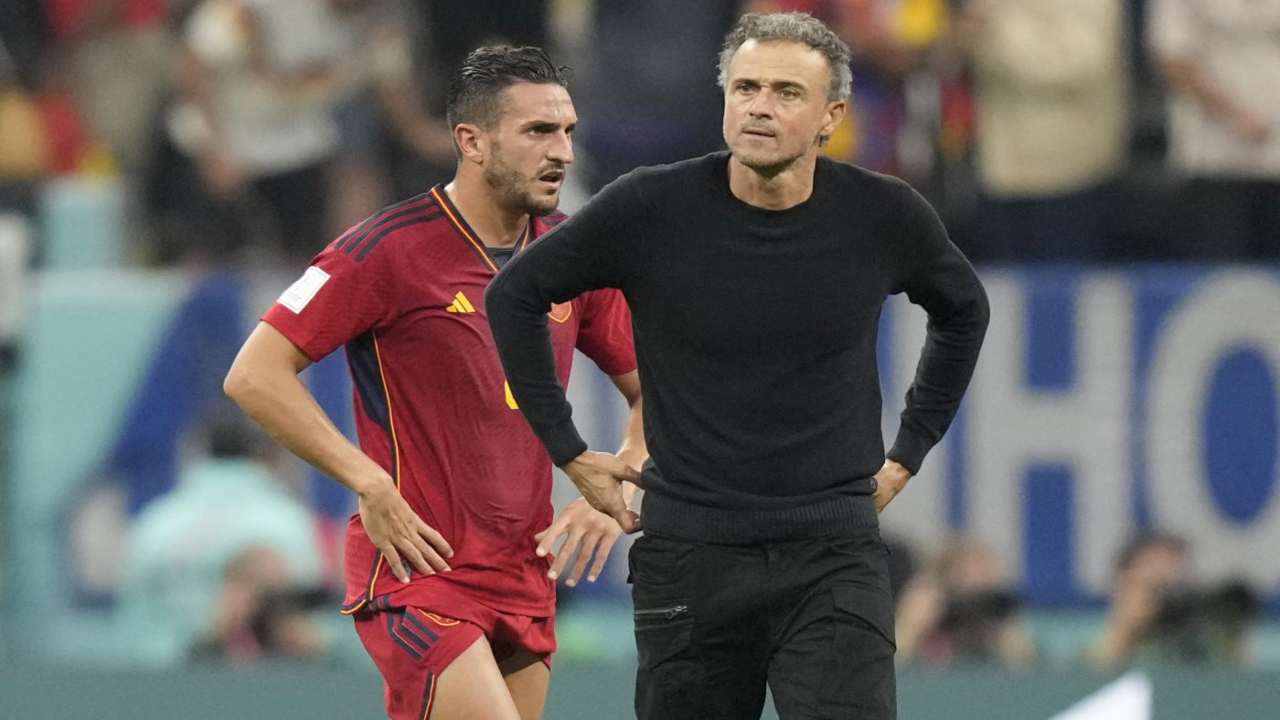 Koke e Luis Enrique