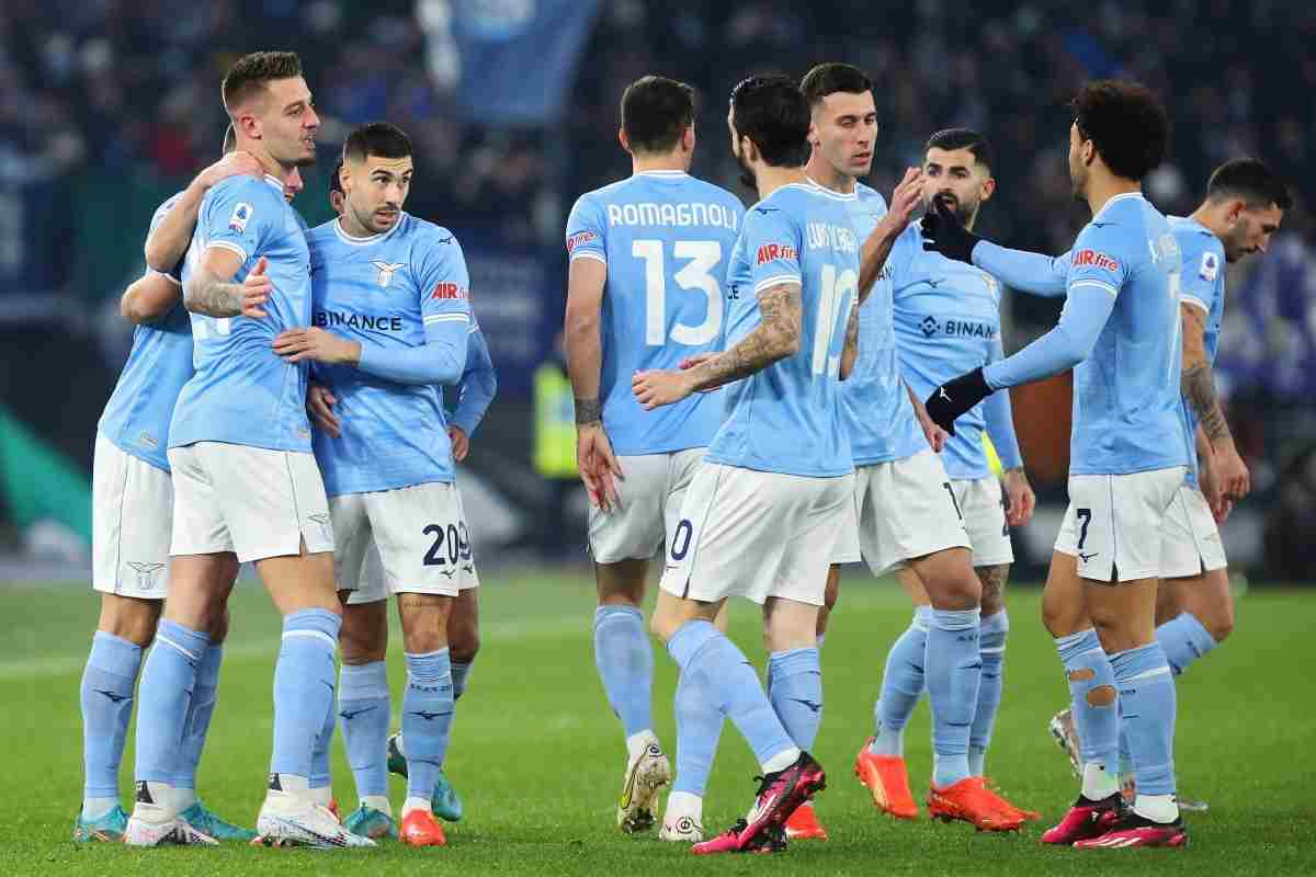 I calciatori della Lazio