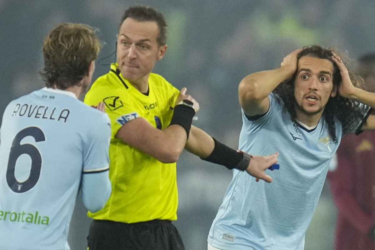 Rovella e Guendouzi protestano