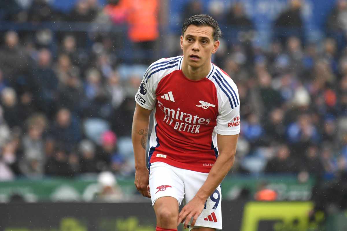 Trossard in maglia Arsenal in questa stagione