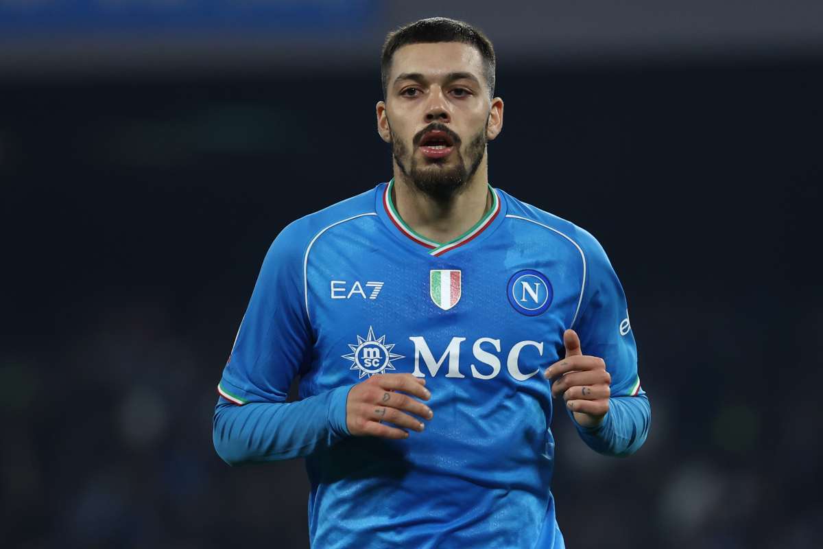 Gianluca Gaetano ai tempi del Napoli