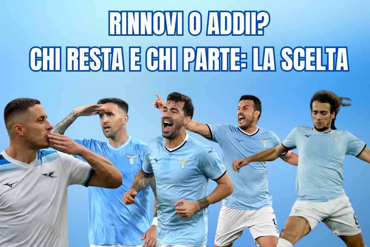 Lazio, rinnovi o addii