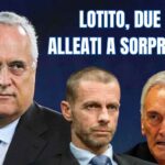 Lotito Ceferin Gravina