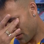 Lacrime Lautaro Martinez Inter