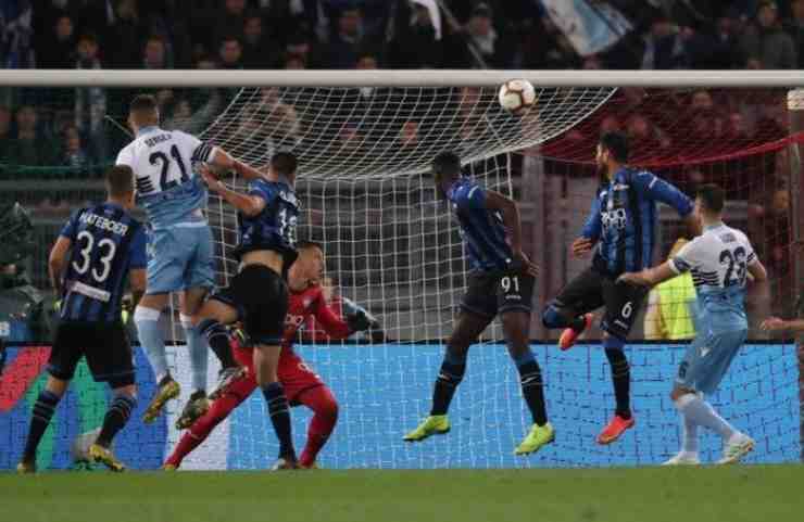 Milinkovic lazio-atalanta