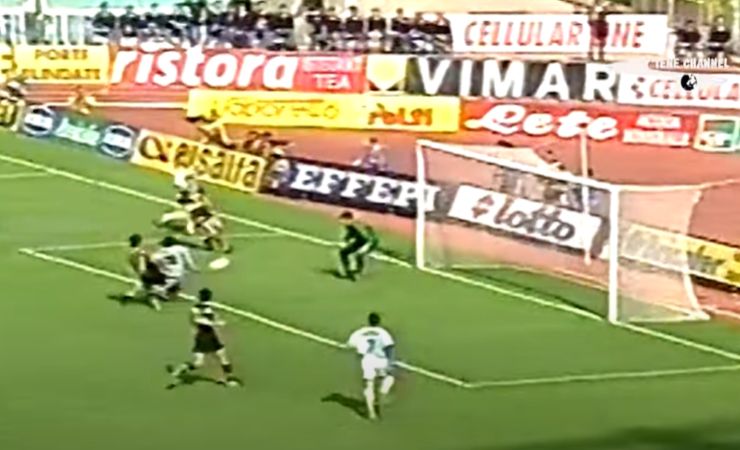 Lazio-BVerona 1997 gol Protti