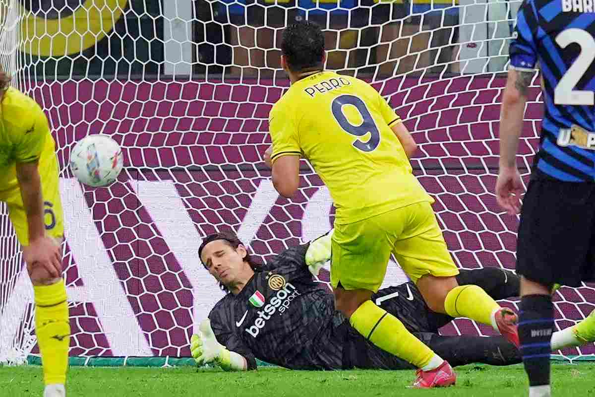 Pedro trasforma il rigore con l'Inter