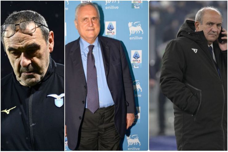 Sarri Lotito Fabiani