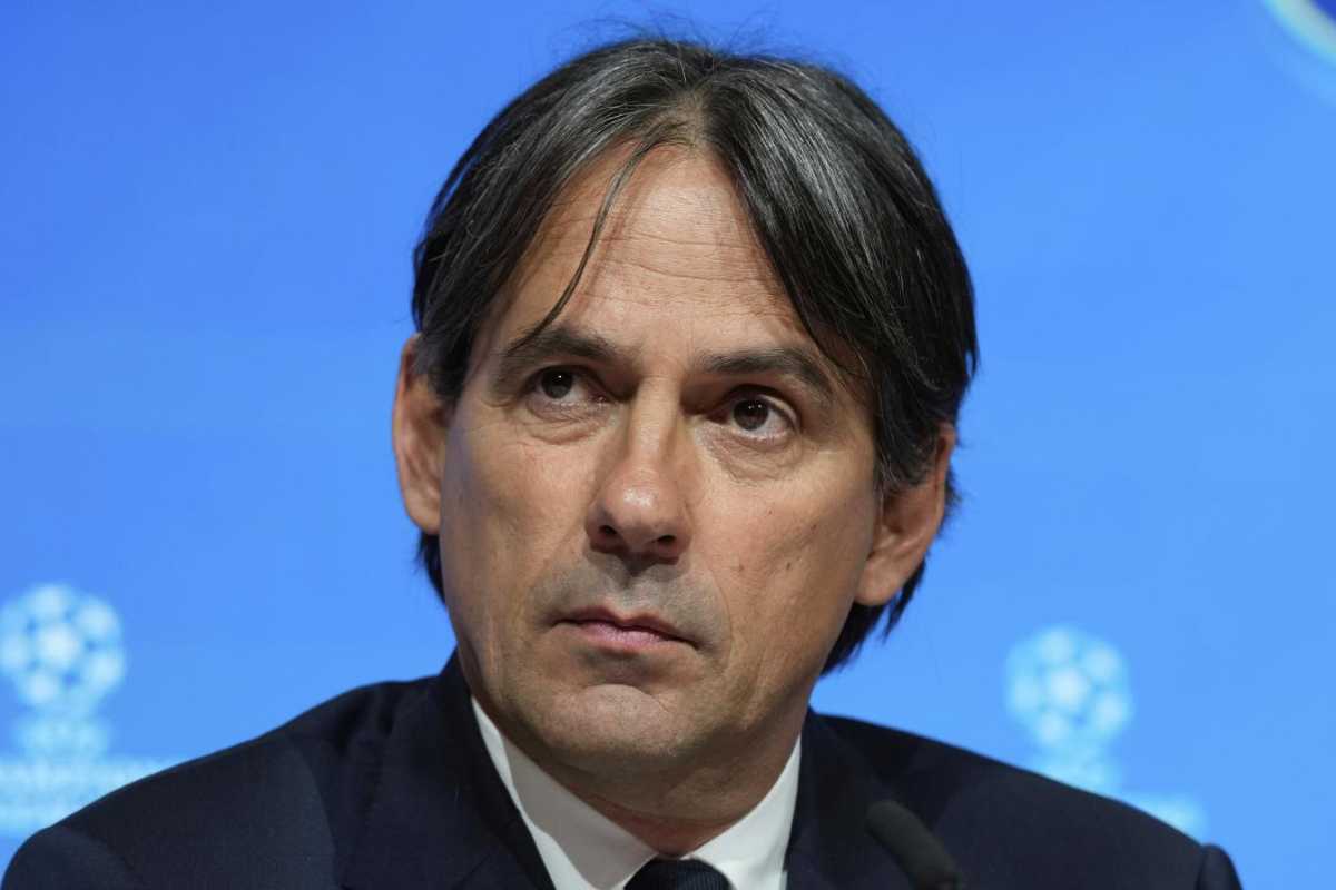 Simone Inzaghi in conferenza
