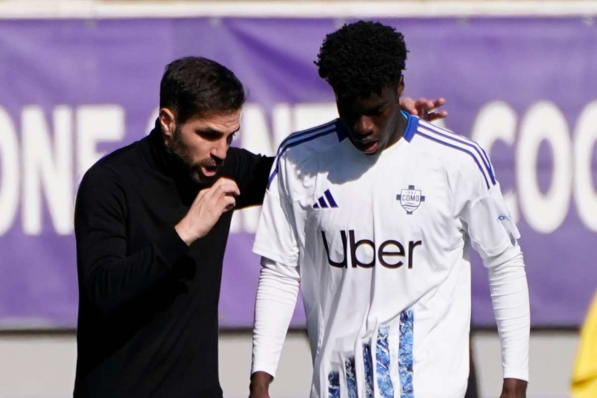 Cesc Fabregas e Assane Diao