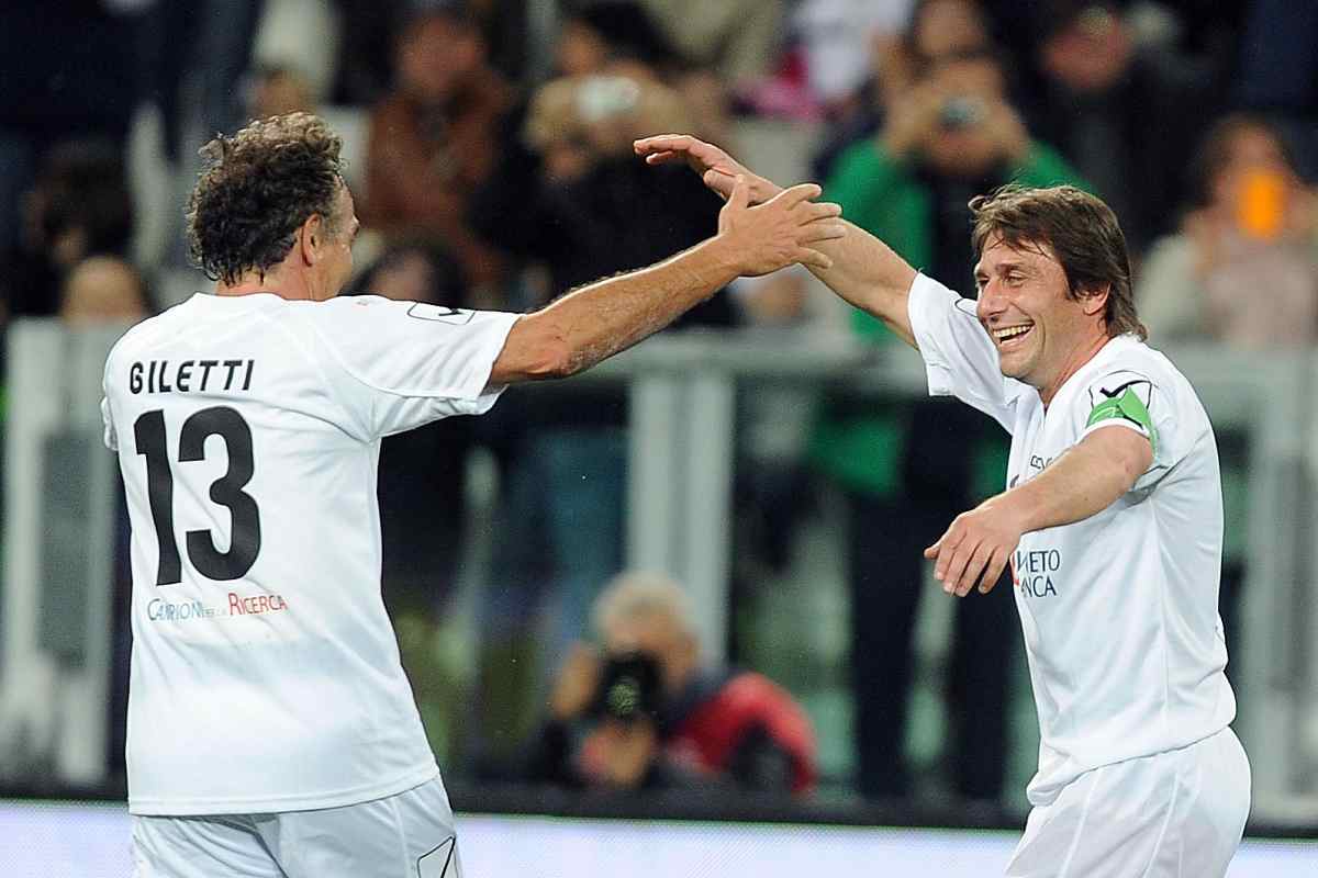 Massimo Giletti e Antonio Conte