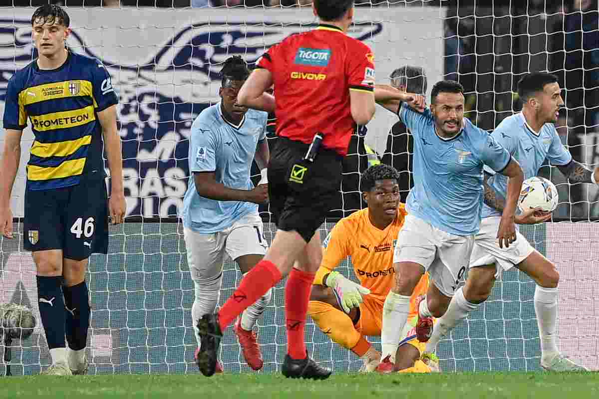 Lazio che esulta