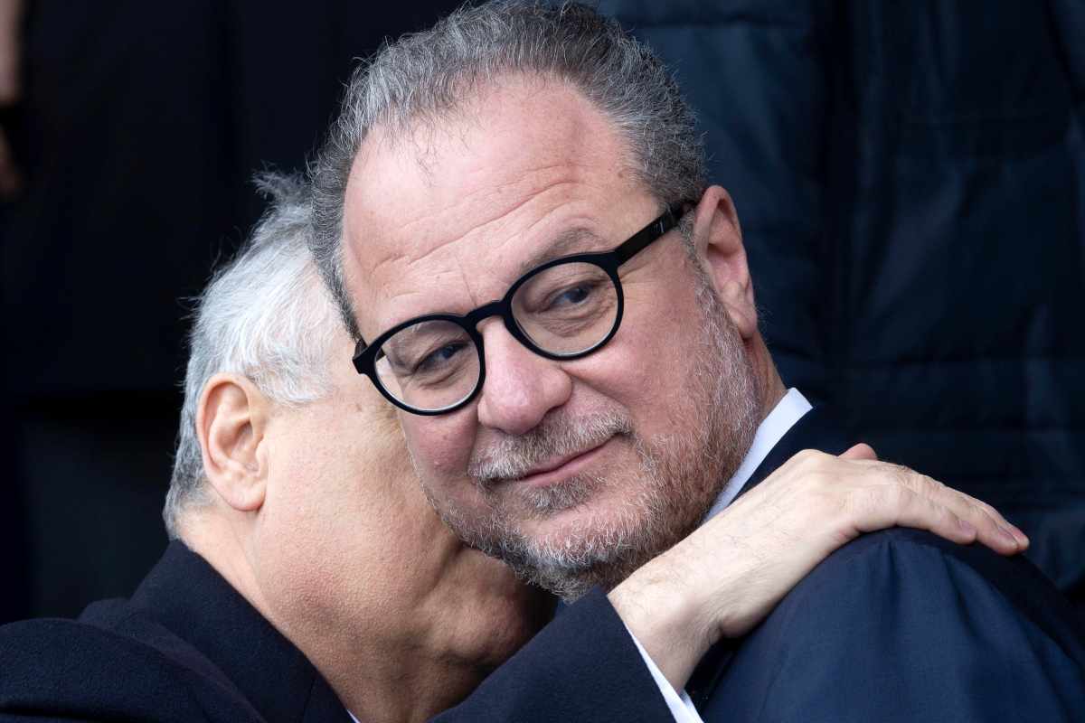 Giorgio Mulè e Claudio Lotito