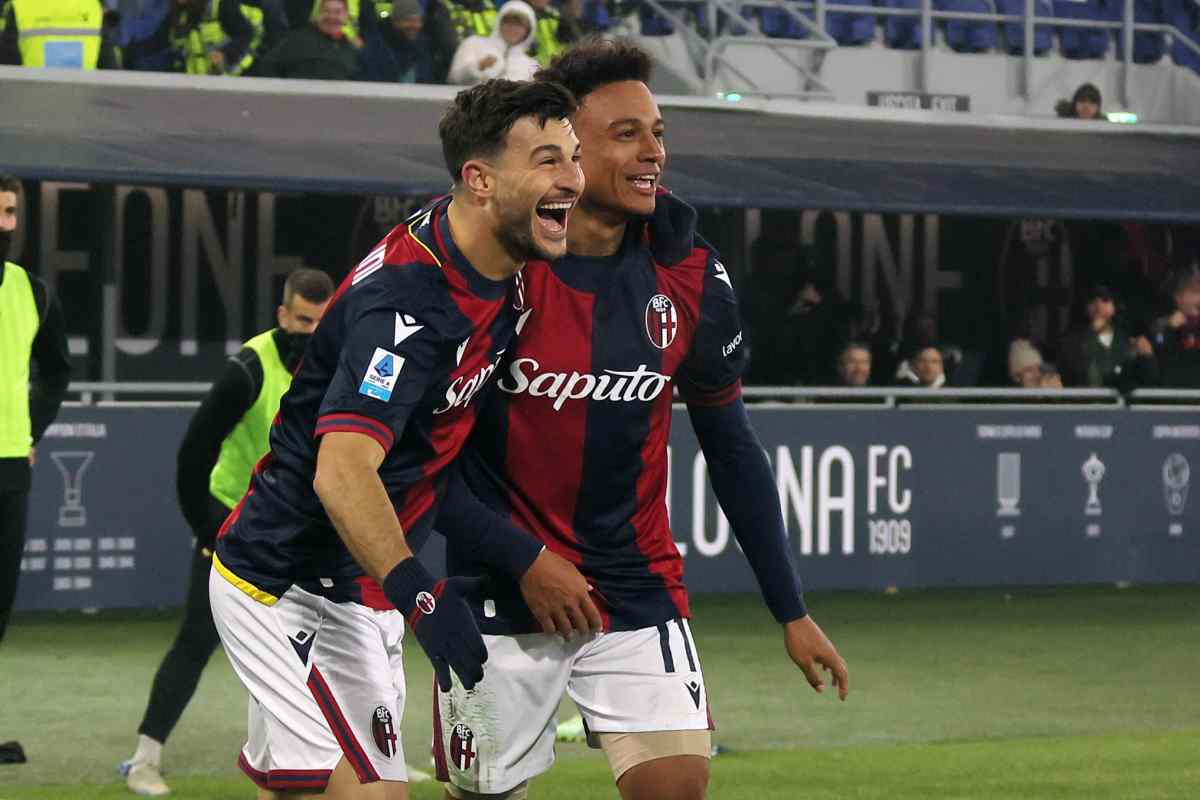 Riccardo Orsolini e Dan Ndoye