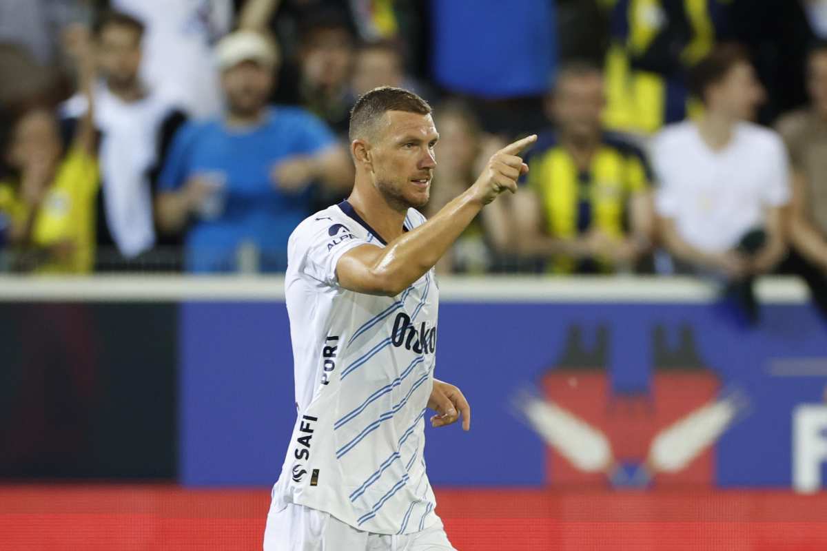 Edin Dzeko Fiorentina