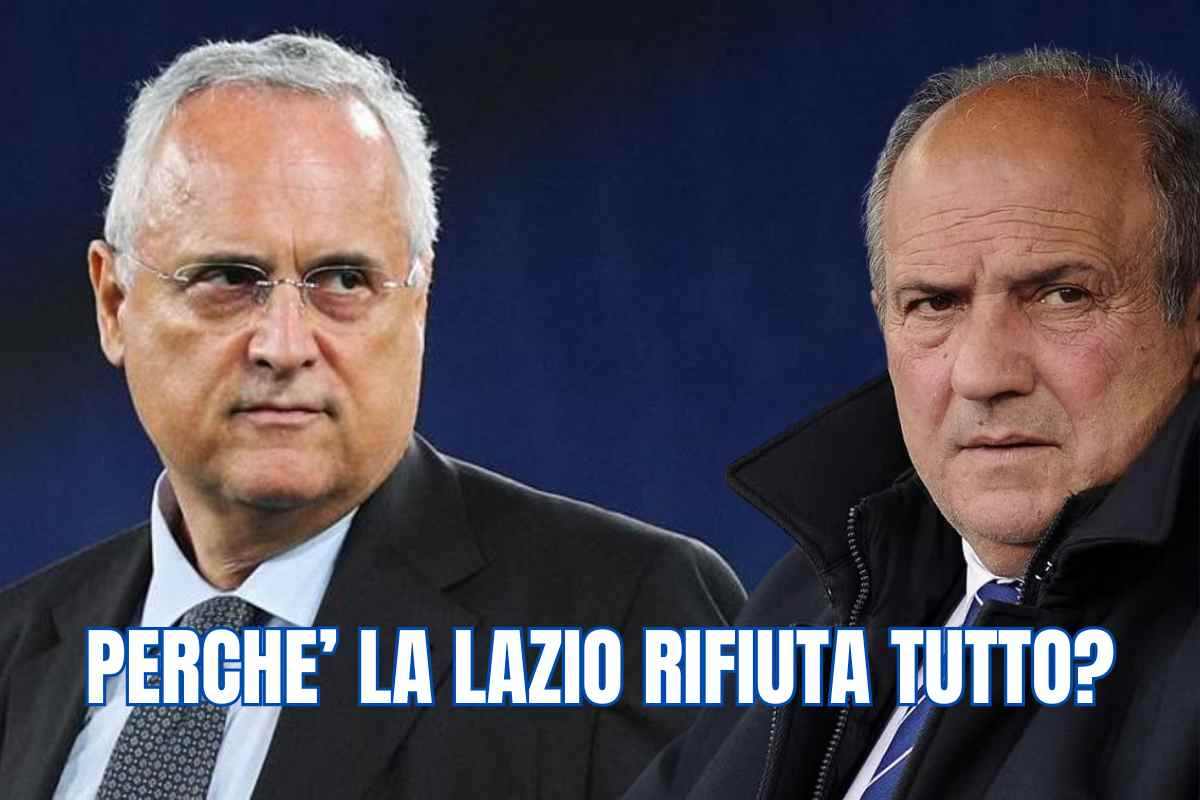 Lazio rifiuta offerte